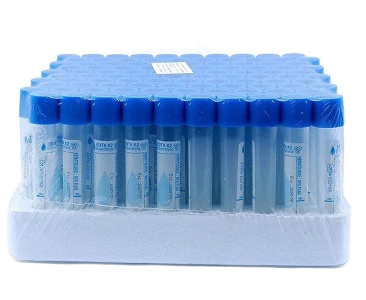 Ống nghiệm EDTA K2 2ml
